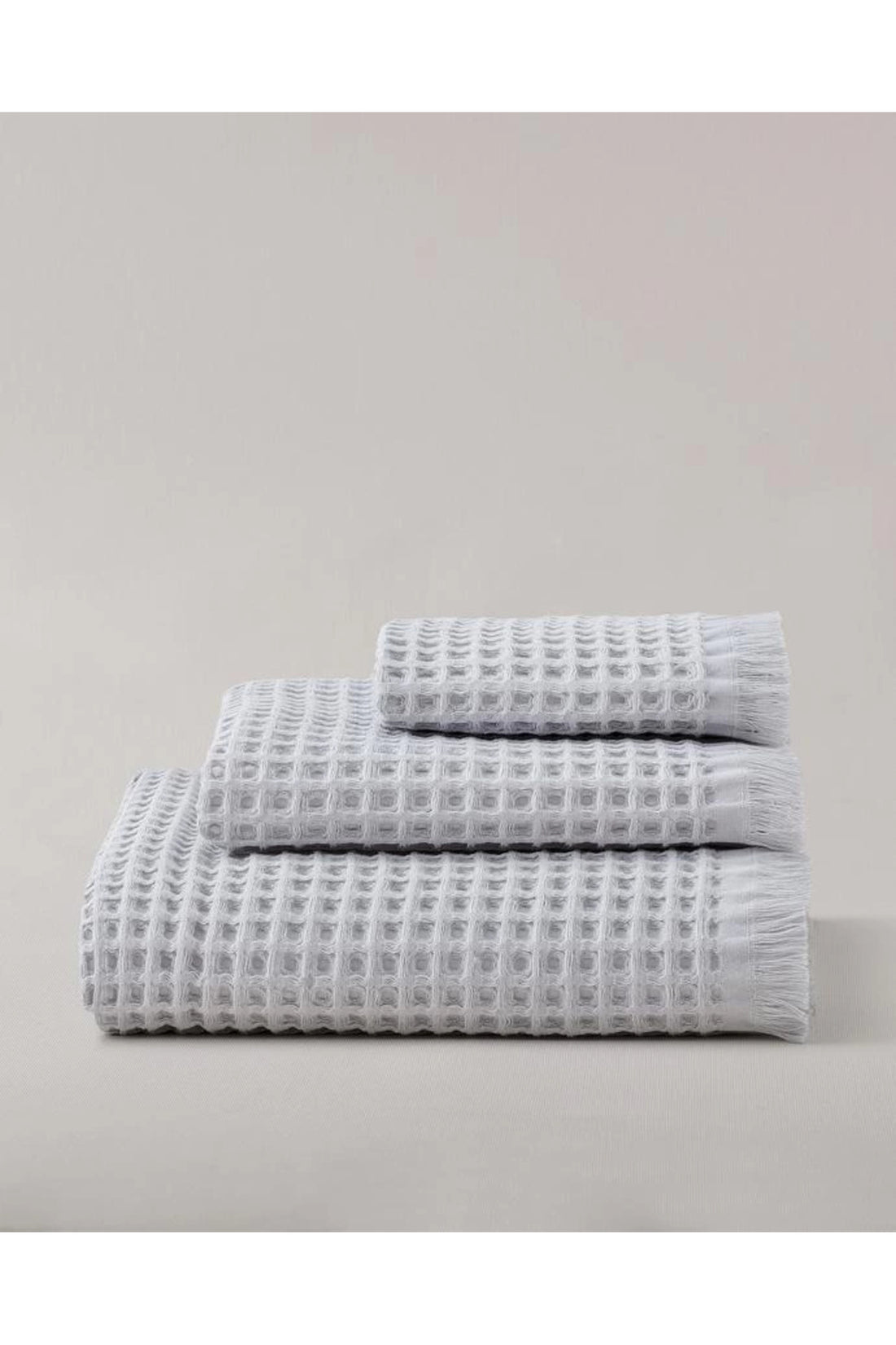 3’lü Gri Pamuklu Havlu Seti – 30x45, 50x90, 80x160 cm – Yumuşak ve Emici